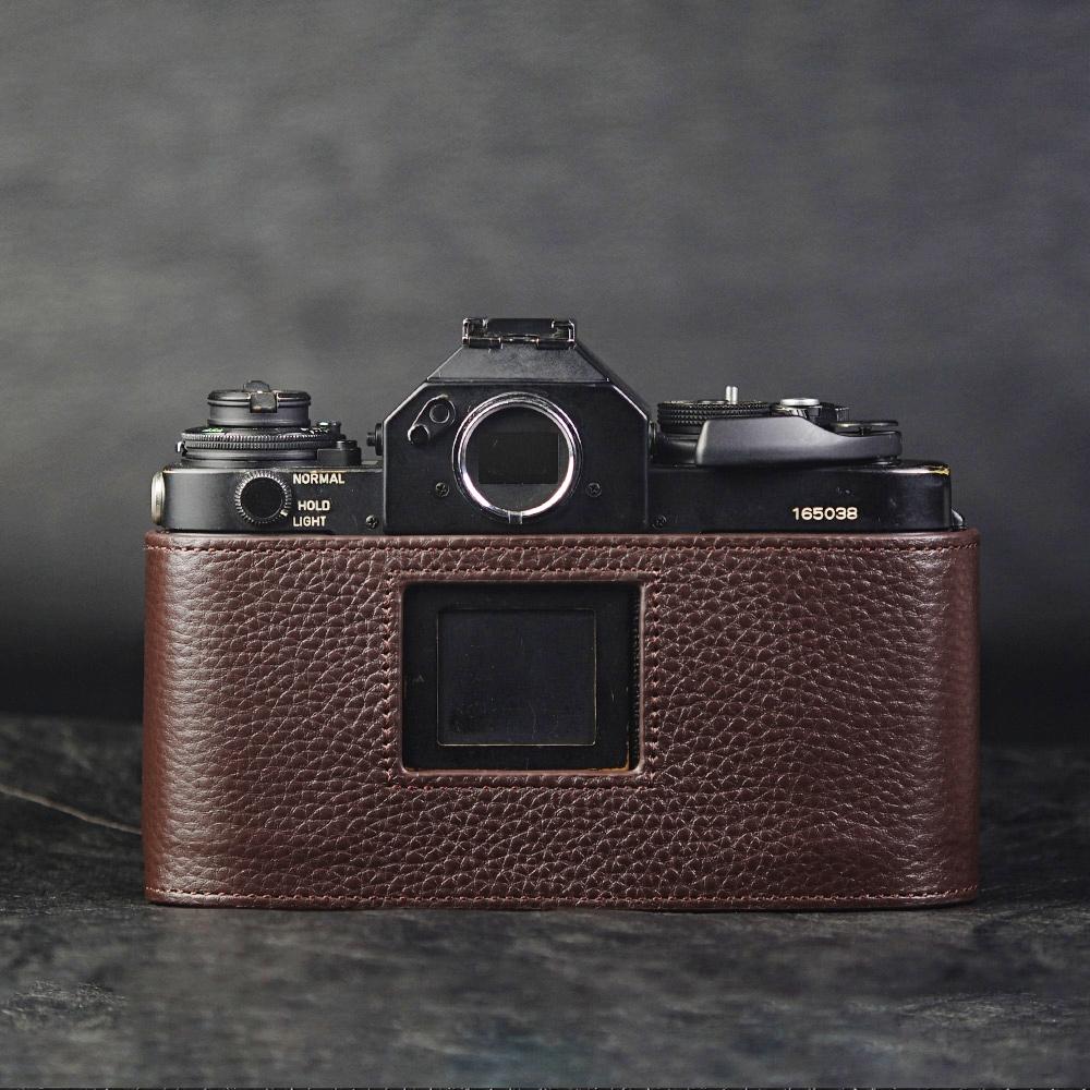 Leash Camera Strap For Canon F1 Case AE-1/A1/QL17 II Case Camera Genuine Leather Bag Photography Accessories Leather Camera Bag