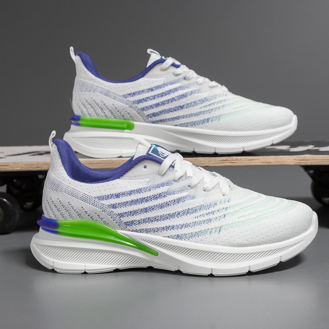 

Flying woven shoes men s shoes couple s versatile casual sports shoes spring and summer new breathable mesh running shoes 35 [female code]