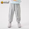 B.Duck Girls' Bowknot Casual Long Pants