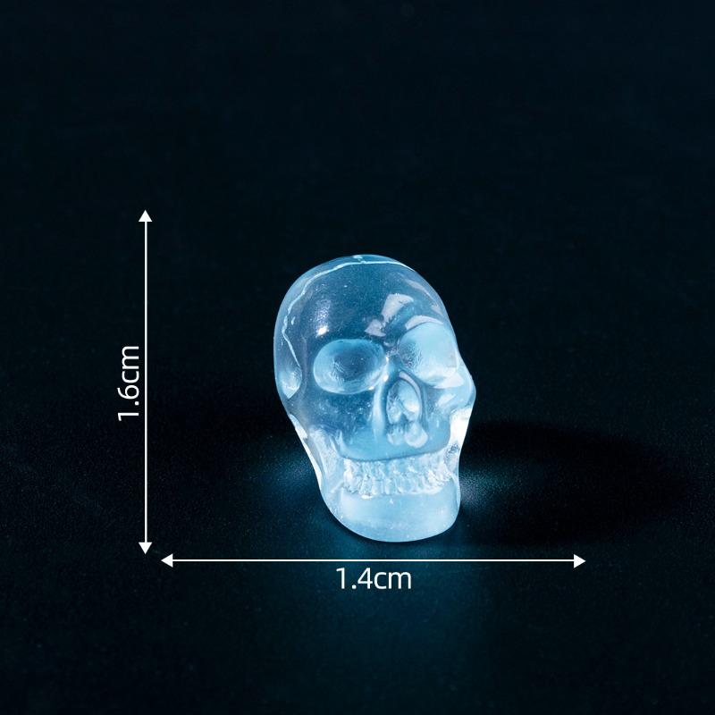 Micro-landscape Halloween Glow-in-the-dark Terrifying Skull Eyeball Decorative Accessories Mini Ornaments