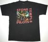 Vintage STP Stone Temple Pilots CORE Tour Tričko Černé Krátký Rukáv Všechny Velikosti Unisex Tričko