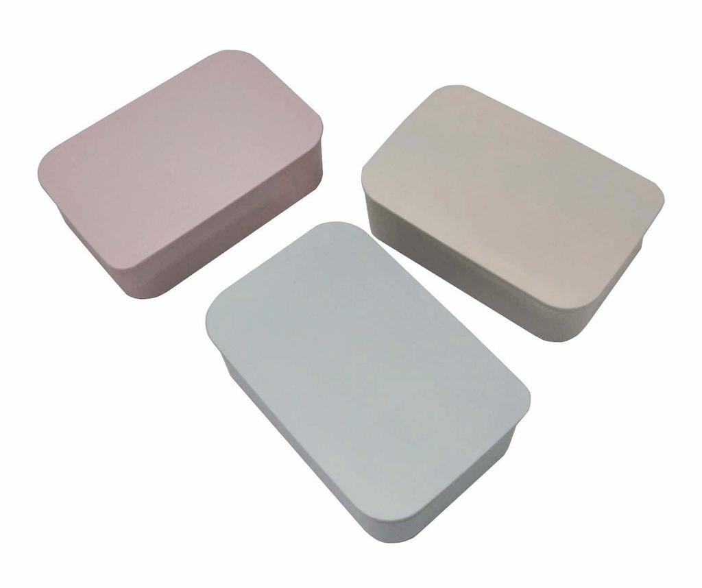 Skater Lacquered Lunch with Inner and Smoke Made in Japan (NLP5-A) Single-Tier Box, 500ml, Belt, Pink,