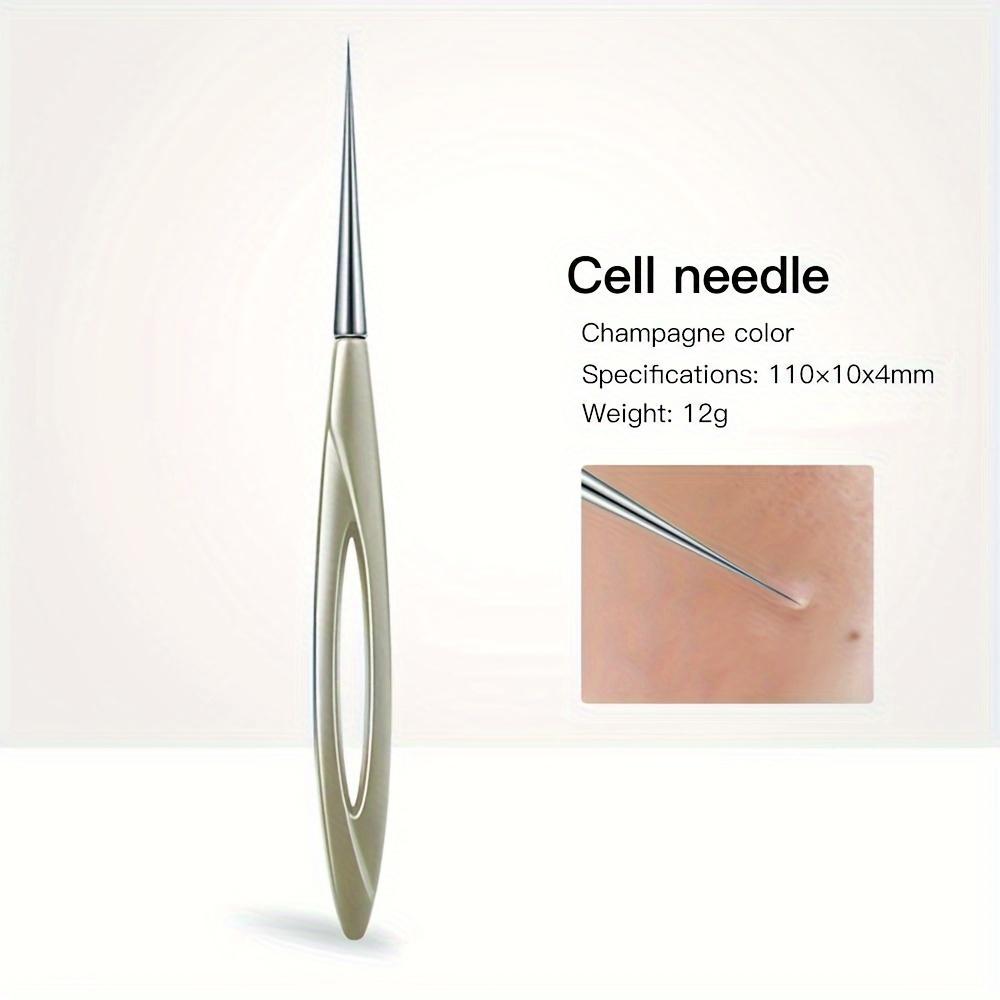 1/2Pcs Acne Needle Blackhead Clip Remover Extraction Popper Pore Black Head Cleaner Face Skin Care Deep Cleansing Needle Tool