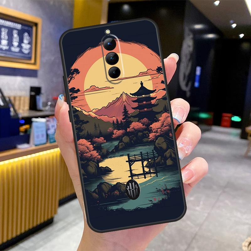 Japan Scenery Case For Nubia Red Magic 10 Pro Plus 6 7 Pro 6S 7S 5G 6R RedMagic 9S 8S 8 9 Pro Plus Cover