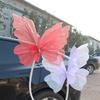50cm Simulation Butterfly 3D Wedding Decoration Handmade Floral ArrangementDecoration Hollow Large Hanging Gauze Fake Butterfly
