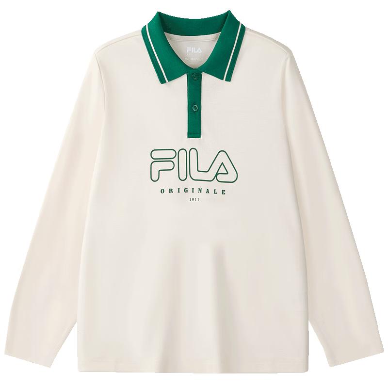 FILA Kids  Long Sleeve Polo T-Shirt 140