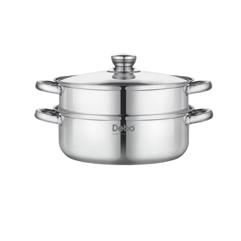 Debo 28cm 304 Stainless Steel Steamer Pot