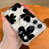 Pink Peony Floral Pattern Case For iPhone 17 Pro Max Coque iPhone 16 15 14 13 Pro Max 11 Shockproof Clear Soft Silicone Cover
