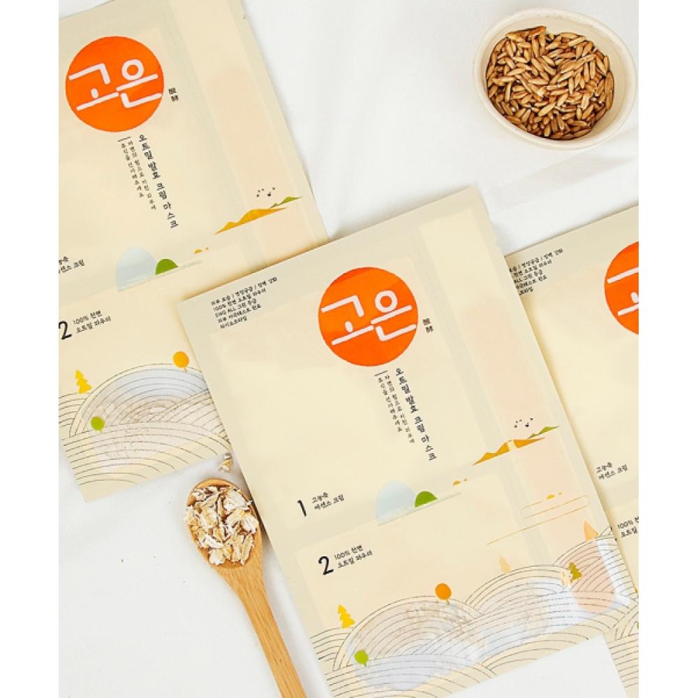 Daycellcosmetics Gefermenteerde Zoete Haver Crème Afspoelbaar Hydraterend Masker Pakket 4 Vellen