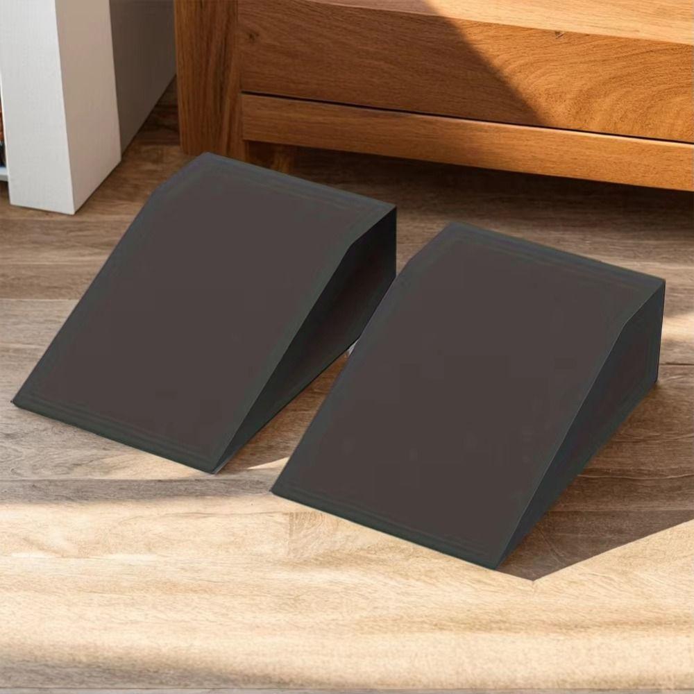 1 pair Multi-Functional Yoga Wedge Blocks Non-slip Lightweight Yoga Wedge  Yoga Beginners
