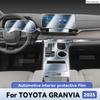 For TOYOTA GRANVIA 2025 Car Interior Protection Anti-Scratch TPU Film Trument Center Control Navigation Accessories