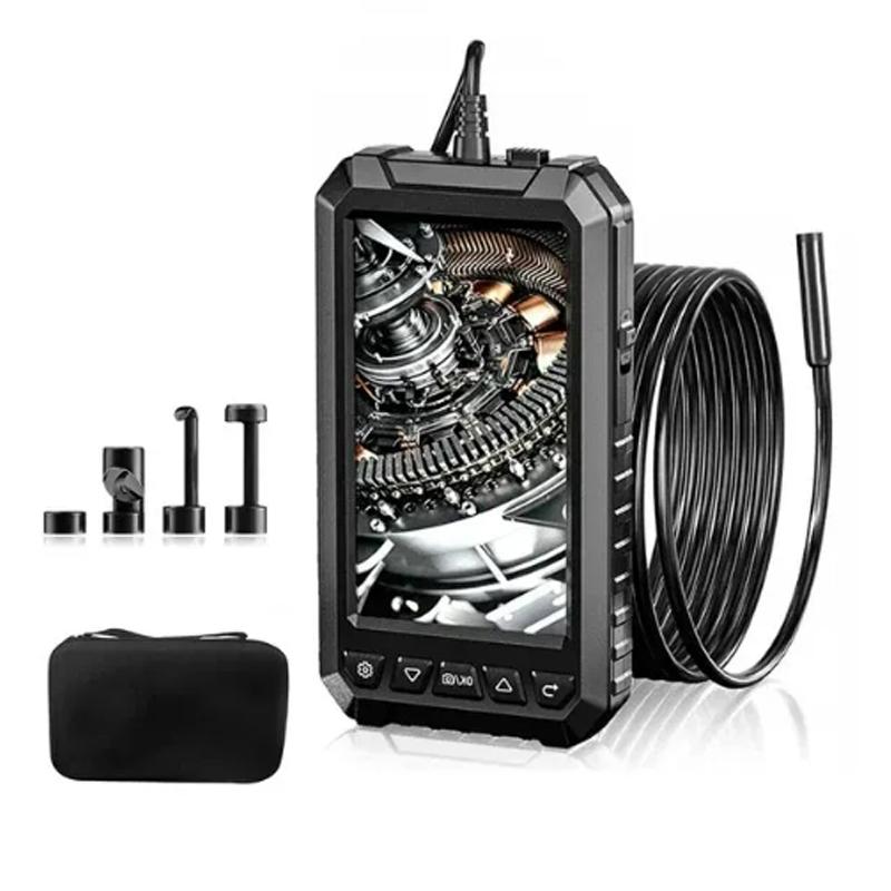 

5,0-дюймовый IPS-экран, промышленная эндоскопическая камера, 8 мм HD1080P, камера для проверки канализационных труб автомобиля, бороскоп, 8 светодиодов, водонепроницаемая 1M