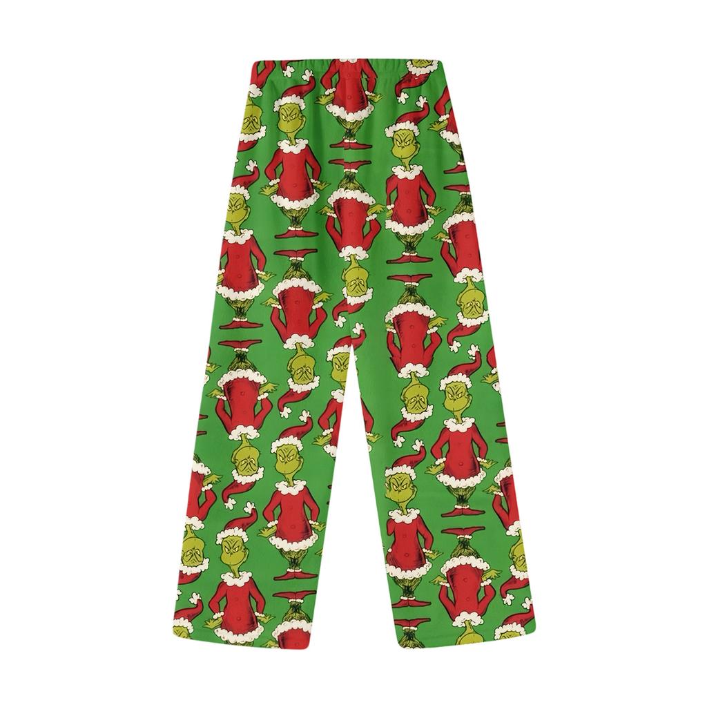 Children's Winter Pants Full Length Long Trousers Printed Pants