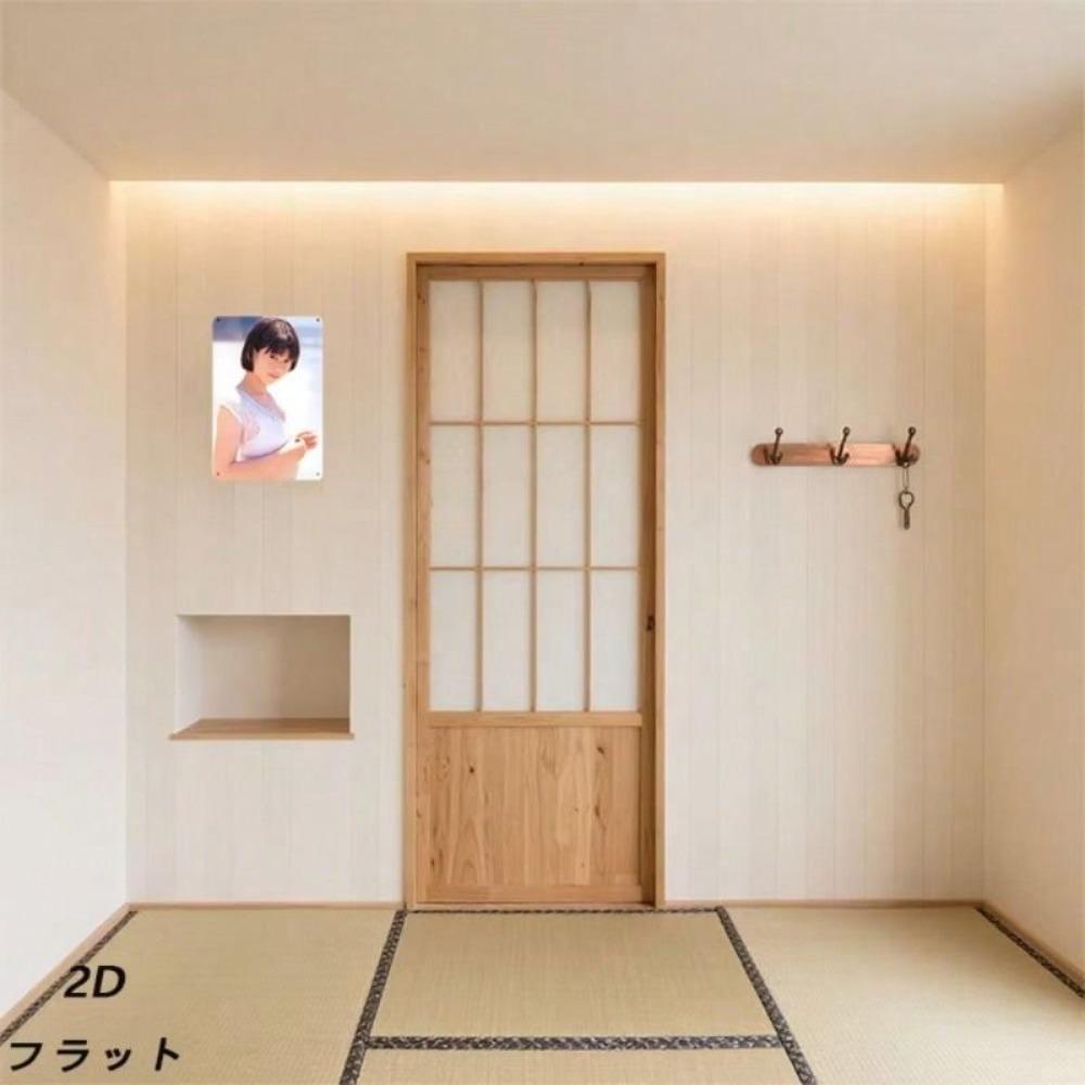Retro Anime Metal Plaque 20x30cm Bedroom Wall Decor