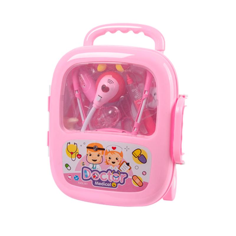 Kids' Doctor Playset: Nurse Role-Play Suitcase with Stethoscope & Syringe