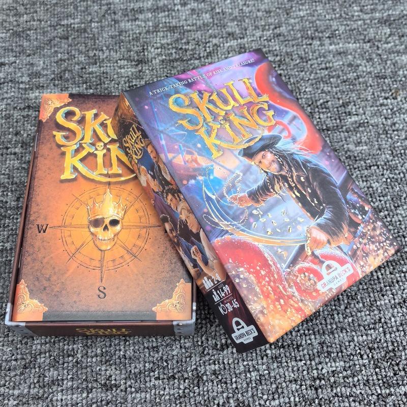 Kull King Skeleton King Ultimatives Piratentrickspiel Party Brettspiel Cover Asset Creator Karten