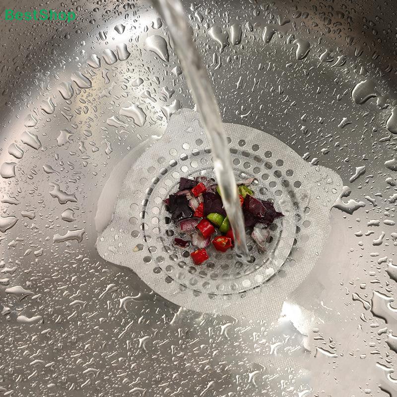 Disposable Drain Hair Catcher Stickers - Anti-Clog Shower Drain Covers with Insect-Proof Design for Bathroom & Kitchen