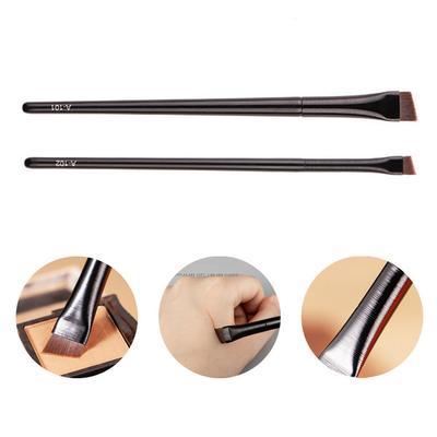 Klinge Lidschattenpinsel Eyelinerpinsel Make-Up Pinsel Flach Abgeschrägte Sehr Fein A101 Augenbrauenpinsel A102 Schönheit Werkzeuge