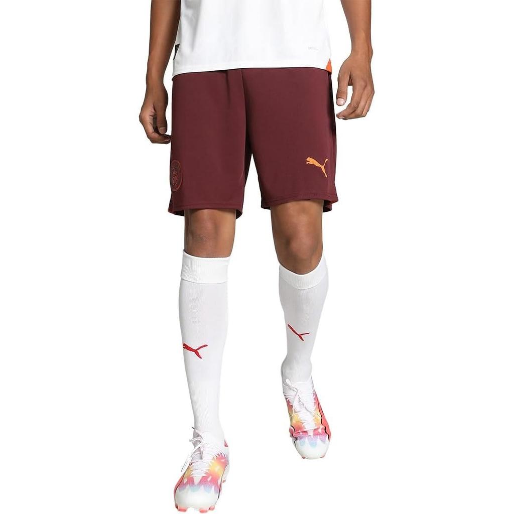 PUMA Manchester City Soccer Bottom Men's Dark Red 770478-05