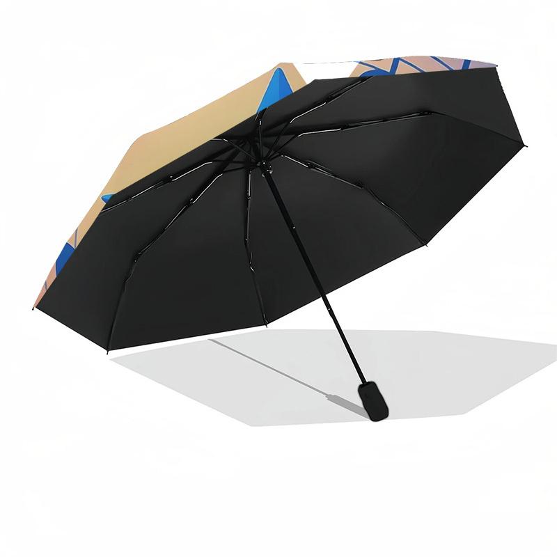 1pc Music Star Umbrella with Plastic Handle,Compact & Stylish,Suitable for All Seasons Ptys26030