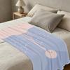 Soft Warm Anti-Pilling Flannel Blanket - All-Season Skin-Friendly Blanket for Home, Halloween & Christmas Leisure Use