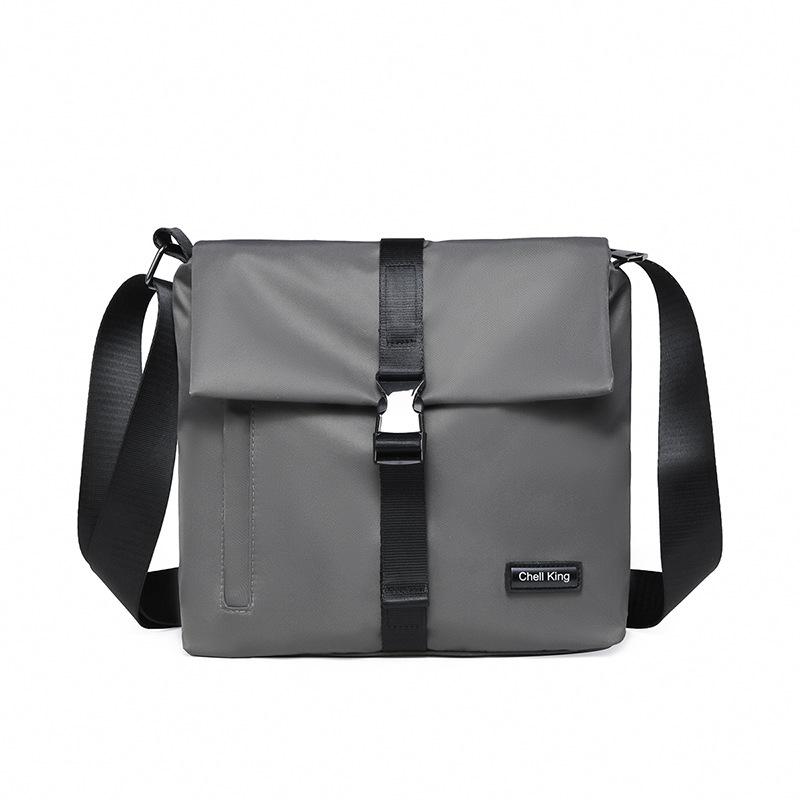 

Сумка-мессенджер Мужская сумка-мессенджер Большой вместимости Дорожная наплечная сумка серый