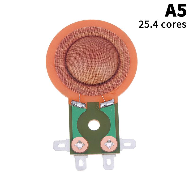 

25.4Mm Tweeters Voice Coil Round Speaker Treble Coil Replacement Horn Titanium Film Copper Clad Alumium Diaphragm A5