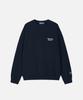 Maenhatanlekojeu Mr Small Arch Logo Crew Neck - Navy