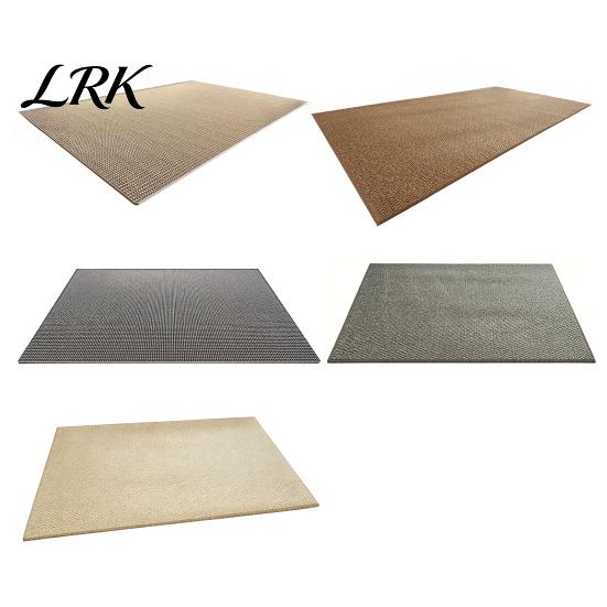 Low Maintenance Home Rug Rustic Area Rug, Simple Solid Color Living Room Anti-Slip Indoor Carpet, Japanese Zen Style for Bedroom Nursery