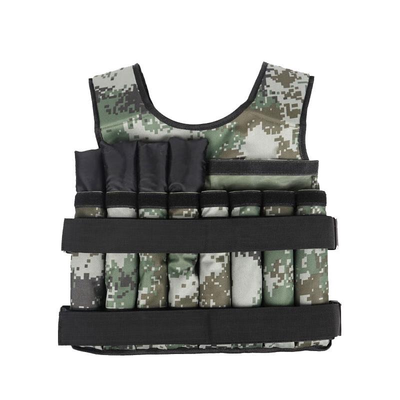 10kg Camouflage Adjustable Weighted Training Vest