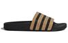 adidas Adilette pour femme 'Black Cork' Femme CQ2237