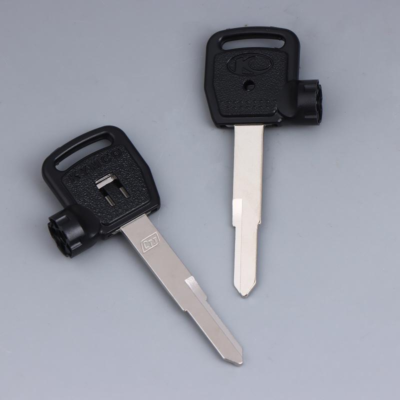 Uncut Blank Key With Magnet Anti-Theft For KYMCO CT250 300 400 Racing KCC Dynamic Scooter Lock