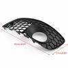 Front Bumper Fog Lamp Lights Grill Grille For VW GOLF MK5 GTI 2006-2009 Left