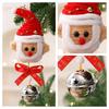 Stick Claus Pendant, Christmas Atmosphere Decoration Cartoon Old Man Bell Hanging Ornament