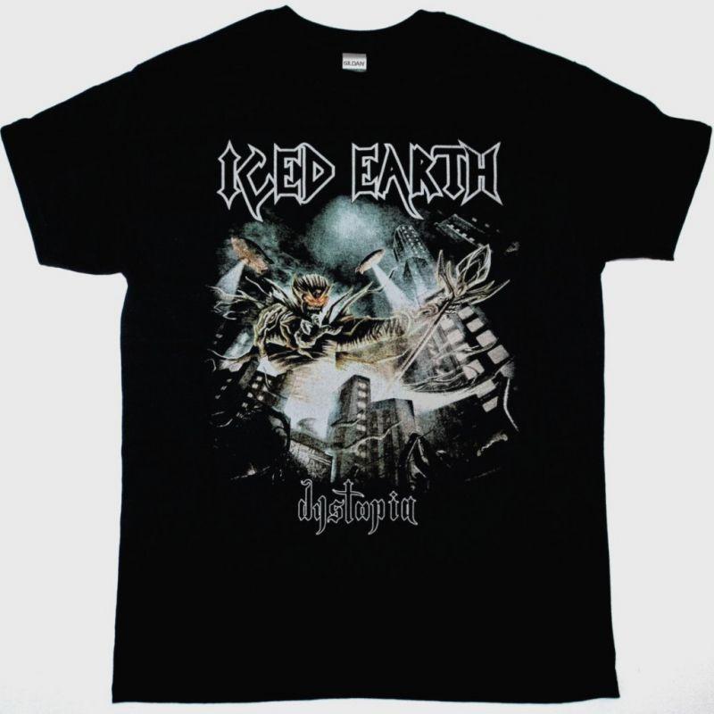 

ICED EARTH DYSTOPIA WORLD TOUR 20112012 NEW BLACK TSHIRT Unisex T-Shirt S