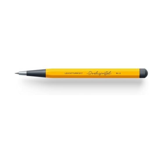 Leuchtturm Pen Pencil 0.7mm Twist Pencil No.2 Sunflower 374015 Official Import Twist Mechanism Refill Made in Germany Hexagonal Silhouette