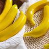 6Pieces Decorative Artificial Bananas Models Restaurant Photography Props Foam Texture for Photography and Teaching Tool