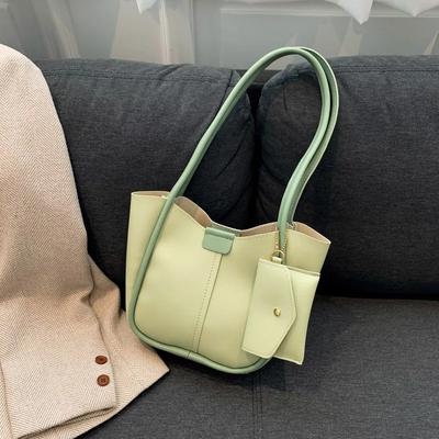 Soft Leather Shoulder Bag Large Capacity Shoulder Bag Simple Texture Winter Fashion New