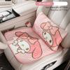 Sanrio Kuromi Car Seat Cushion Summer Ventilation Breathable Latex Cooling Pad for Vehicle Seats Comfortable Support