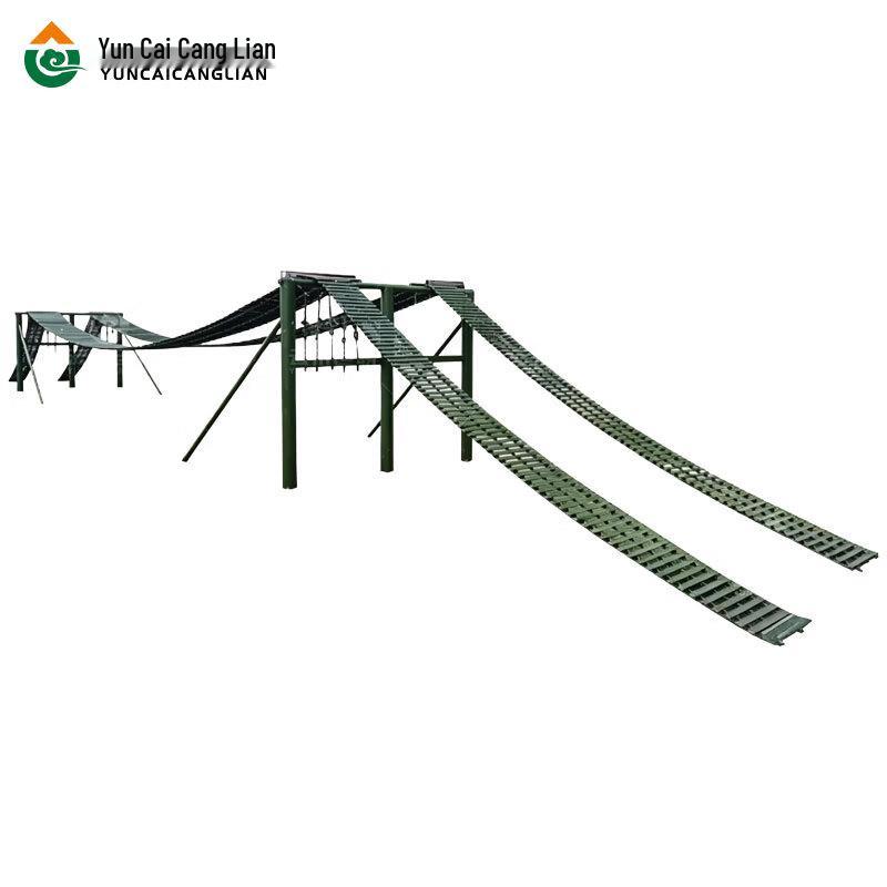 400M Sea-Crossing Obstacle Course Soft Bridge