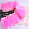 Goose Feather Trimming Wedding Party Decoration Tassel Clothes Tassel Feather Diy Color Feather Ribbon Worker