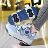 Girls Runaway Shoes 2 New Roller Skates Four-wheel Pulley Sneakers Skates Boys