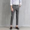 European Style Men's Slim Fit Nine-Point Casual Suit Pants