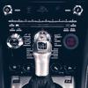 Kebidumei Car Round Temperature Voltmeter 12-24V Auto Voltage Meter Display Digital Measurement Car Motorcycle Boat Thermometer