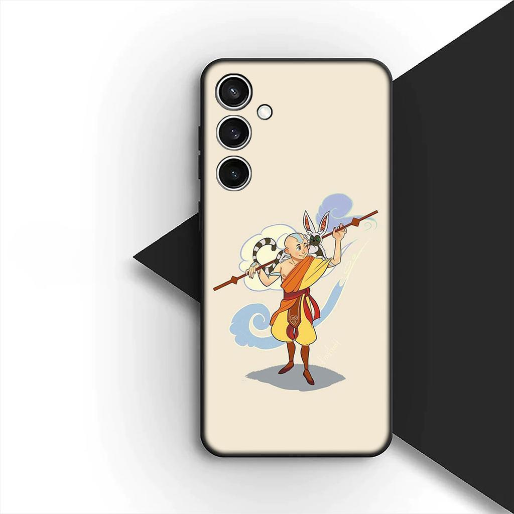 Aang Avatar Der letzte Airbender Hülle für Apple iPhone 16 14 15 Plus 11 Pro Max 16E ProMax + 15Plus 16+ 14+ Coque Handyhülle
