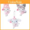 Plush Sanrio Cinnamon Toy Keychain Home Decoration Girl Birthday Doll Present