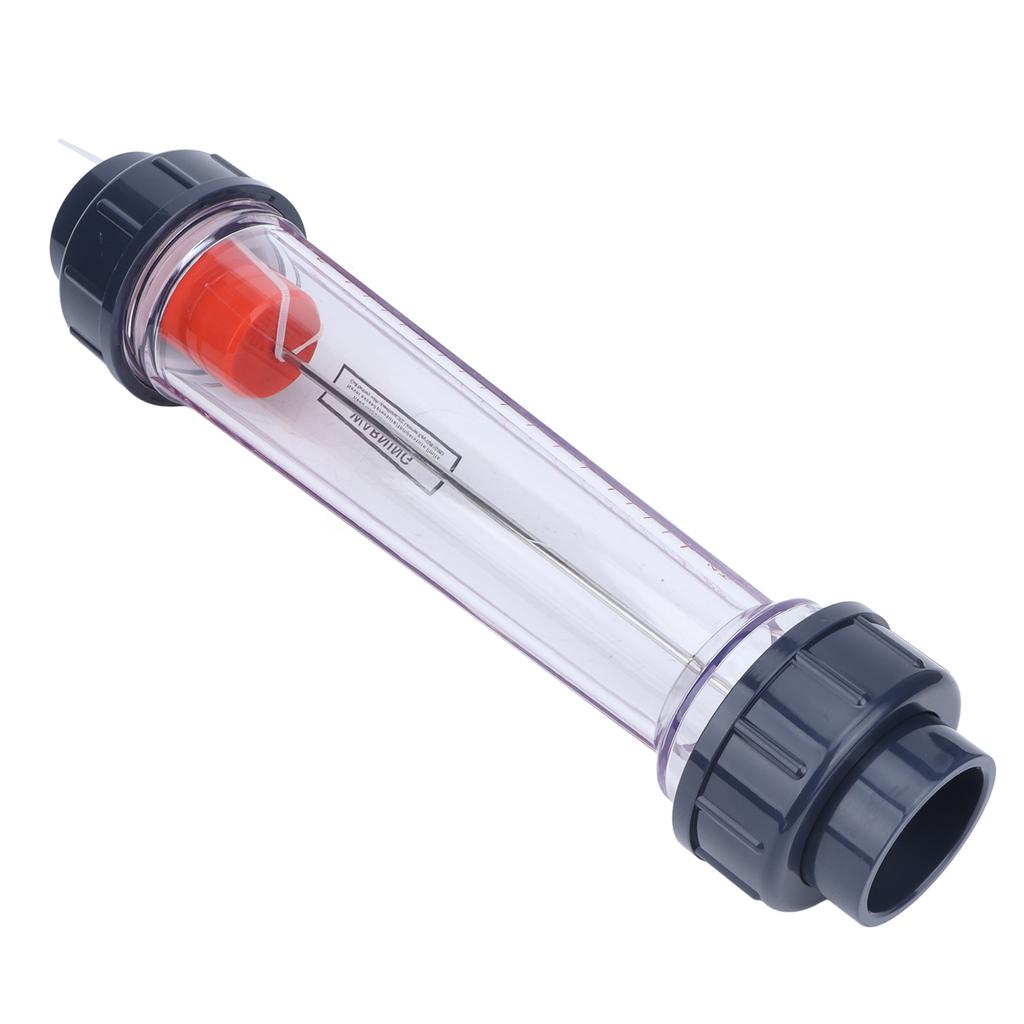 Plastic Tube Liquid Flowmeter High Accuracy Acid and Alkali Resistance Water Flow Meter Gauge for Light Industry