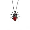 Foreign Trade Gothic Halloween Spider Pendant Necklace
