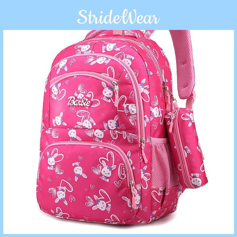 Children Rabbit Pattern Backpack Large Capacity Wear Resistant Schoolbag Student