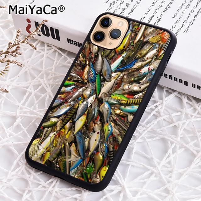 Pike Fishing Bait Spinner Phone Case For iPhone 17 Air 16 Pro Max 15 14 Plus 12 13 Shell Cover Coque